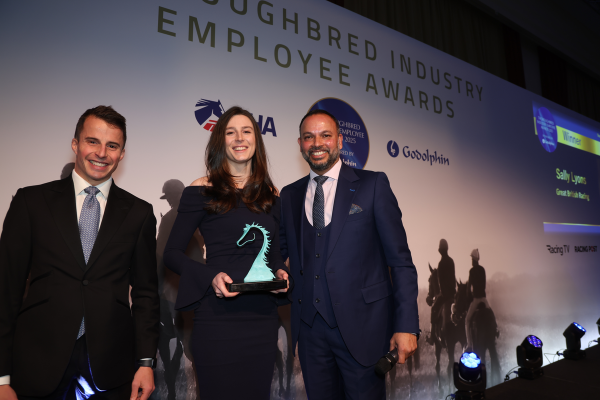 National Racehorse Week project manager Sally Lyons Wins Community Award at Thoroughbred Industry Employee Awards